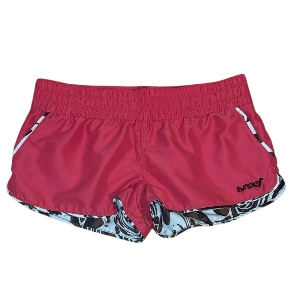 Reef low rise shorts Reversible, coral pink, medium